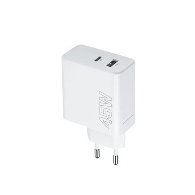 Nabíjačka Maxlife MXTC-07-45AC PD QC 1x USB-C 1x USB 45W biela