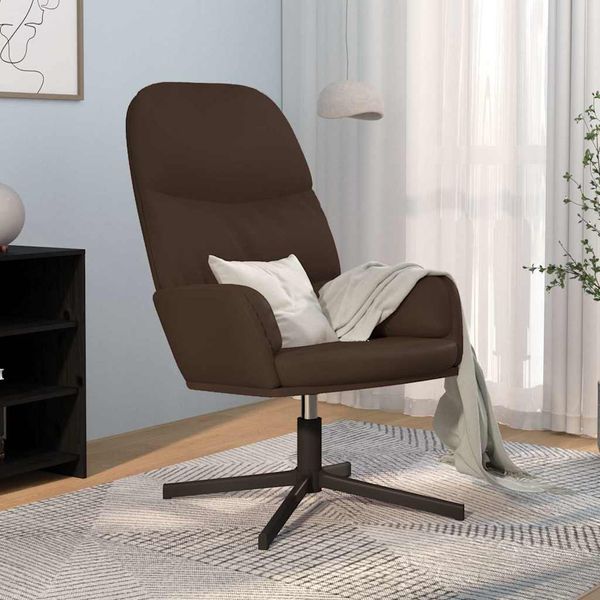 vidaXL Relaxačné kreslo hnedé umelá koža