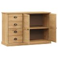 vidaXL Komoda so zásuvkami VIGO 113x40x75 cm borovicový masív