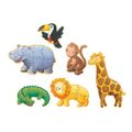 Prvé puzzle Safari zvieratká