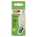 LED žiarovka Filament Mini Globe / E14 / 1,8 W (25 W) / 250 lm / Neutrálna biela