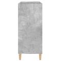 vidaXL Skrinka na platne betónovosivá 84,5x38x89 cm kompozitné drevo