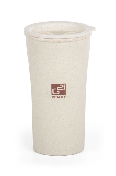 Eko téglik G21 beECO Latte 450 ml, béžový