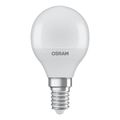 OSRAM LED žiarovka P40 E14 4,9W 2700K matná, teplá biela