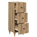 vidaXL Zásuvkový kabinet 33 x 34,5 x 90 cm Kompozitné drevo