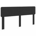 vidaXL Rám postele Čierna 200 x 200 cm Masívne borovicové drevo