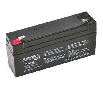 Bateria olovená 6V / 3,3Ah VIPOW bezúdržbový akumulátor
