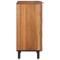 vidaXL Servírovacia skriňa Drevité hnedé dokončenie 40 x 33 x 75 cm
