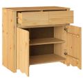 vidaXL Servírovacia skriňa so zásuvkou Drammen Dub 79 x 43 x 75.5 cm
