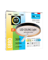 LED stropní svítidlo TR-617C - EBRO 36W 3420lm ø50cm CCT + ovladač Trixline