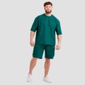 Tričko Oversized Unstoppable Green - GymBeam, veľkosť XL, veľkosť oblečenia XL