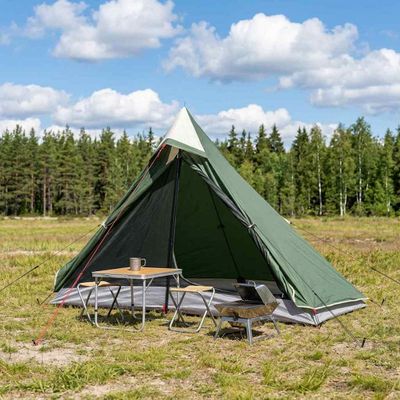 vidaXL Stan na batohovanie Zelená 222 x 85 x 125 cm