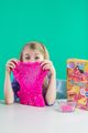 DIY Slime Sada na výrobu slizu Magická ružová XL