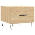 vidaXL Konferenčné stolíky 2 ks dub sonoma 50x50x40cm kompozitné drevo