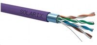 Solarix - inštalačný kabel CAT5E FTP LSOH 305m/box drát