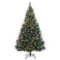 vidaXL Umelý vianočný stromček 150 LED 150 cm