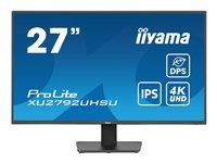LED monitor - 27" - 3840 x 2160 4K @ 60 Hz - IPS - 350 cd/m² - 1300:1 - 4 ms - HDMI, DisplayPort, USB-C - reproduktory - matná čerň