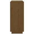 vidaXL Komoda medovo-hnedá 70x34x80 cm borovicový masív