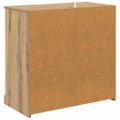 vidaXL Komody 2 ks Remeselný dub 70 x 35,5 x 67,5 cm Kompozitné drevo