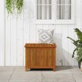vidaXL Záhradný úložný box 75x75x58 cm masívne akáciové drevo