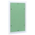 vidaXL Access Panel Zelená a strieborná 30 x 45 cm
