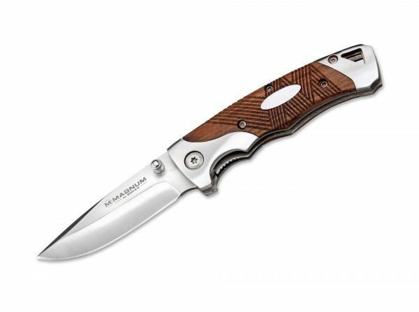 Magnum 01SC309 Craftsman 5 vreckový remeselný nôž 7,2 cm, oceľ, drevo Pakka