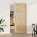 vidaXL Posuvné dvere ORKDAL 86 x 211 cm Borovicový masív