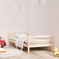 vidaXL Posteľ bez matraca 90x190 cm masívna borovica