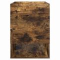 vidaXL Koncový stôl 2 ks Dymová dub 40 x 40 x 56 cm Kompozitné drevo