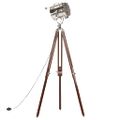 vidaXL Lampa na statíve, mangový masív 180 cm