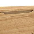 vidaXL Lavica do chodby FLORO Včelí hnedý 115 x 40 x 45 cm