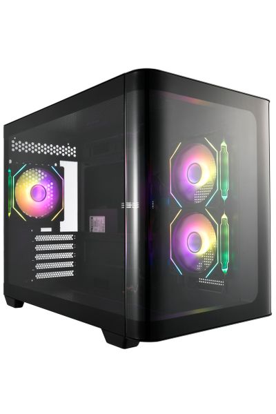 FSP S380-BA/Micro ATX/Transpar./Čierna