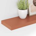 vidaXL Stenná polica Nástenná montáž 4 ks Červená 90 x 23,5 x 3,8 cm