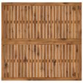 vidaXL Konferenčný stolík Prírodná a čierna 100 x 100,5 x 45 cm