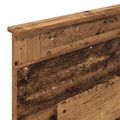 vidaXL Rám postele Staré drevo 90 x 190 cm Masívne borovicové drevo
