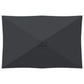 vidaXL Záhradný slnečník 200 x 300 cm Polyester Obdĺžnikový