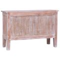 vidaXL Príborník s 2 zásuvkami 90x30x60 cm masívne mahagónové drevo