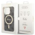 Guess case for iPhone 15 Pro 6,1" GUHMP15LH4STK black HC MAGSAFE IML 4G B
