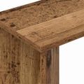 vidaXL Koncový stôl Staré drevo 35 x 25 x 50 cm Kompozitné drevo