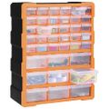 vidaXL Organizér s 39 zásuvkami 38x16x47 cm