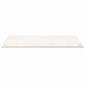 vidaXL Doska stolíka biela 100x50x2,5 cm masívne borovicové drevo