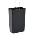 vidaXL Odpadkový kôš na triedený odpad, strieborný, nerezová oceľ 24 l