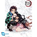 Sada plagátov Demon Slayer - Muzan, Tanjiro a Nezuko
