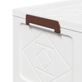 vidaXL stohovateľný úložný box kolesami 4poschodový 75L 64x40x141,5 cm