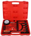 Sada na testovanie kompresie naftových motorov MECHANIC ENGINE TESTER 19, 0-70bar, 19ks SIXTOL