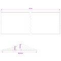 vidaXL Podlahová tesniaca hmota pre garáž 155 x 28 mm 2,5 m EPDM guma