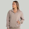 Dámska mikina Taupe - STRIX, veľkosť XS, veľkosť oblečenia XS