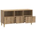 vidaXL TV skrinka 102 x 34,5 x 50 cm Dub artisan Kompozitné drevo