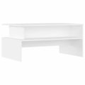 vidaXL Konferenčný stolík biely 90x55x42,5 cm kompozitné drevo