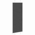 vidaXL plisovaná roleta čierna 70x200 cm Šírka látky 69,4 cm